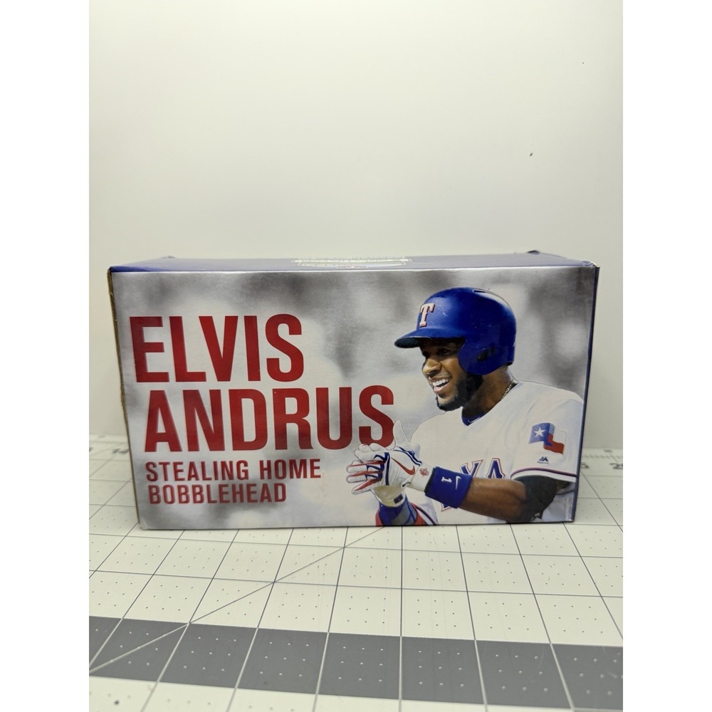 Texas Rangers Elvis Andrus Stealing Home Bobblehead Medical City Healthcare SGA